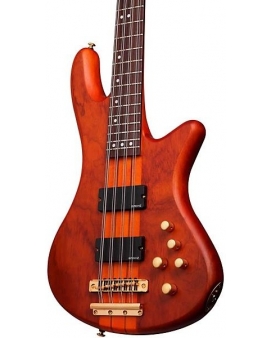 Schecter Guitar Research Stiletto Studio-8 Bass Satin Honey
