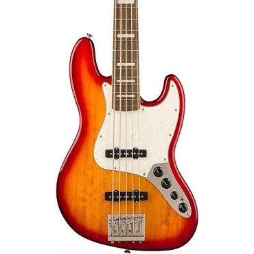 Squier Classic Vibe Active '70s Jazz Bass V Bass Guitar Sienna Sunburst