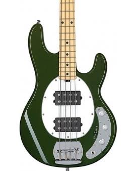 Sterling by Music Man StingRay Ray4HH Maple Fingerboard Electric Bass Olive