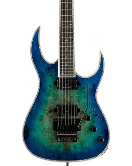 B.C. Rich Shredzilla Prophecy Archtop With Floyd Rose Electric Guitar Cyan Blue