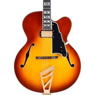 D'Angelico Excel EXL-1 Hollowbody Electric Guitar Dark Iced Tea Burst