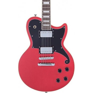 D'Angelico Premier Series Atlantic Solidbody Single-Cutaway Electric Guitar With Stopbar Tailpiece Oxblood