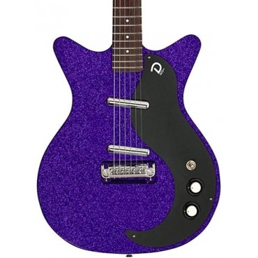 Danelectro Blackout '59 Electric Guitar Purple Metalflake