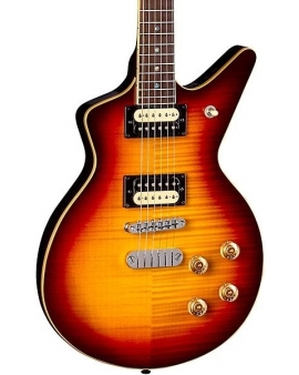 Dean Cadi 1980 Flame Maple Electric Guitar Transparent Cherry Burst