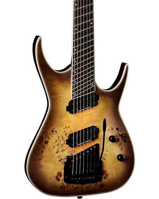 Dean Exile Select 7-String Multi Scale Guitar Black Burst Dean Exile Select 7-String Multi Scale Guitar Black Burst