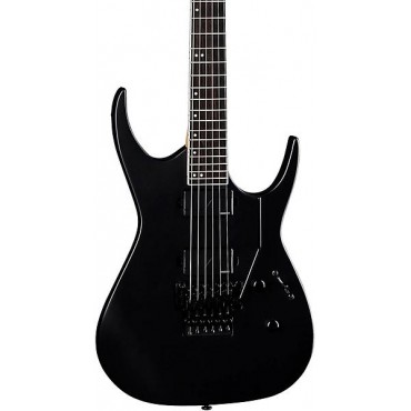 Dean Exile Select Floyd Fluence Electric Guitar Black Satin