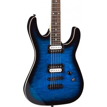 Dean MDX X Quilt Maple Electric Guitar Transparent Blue Burst Dean MDX X Quilt Maple Electric Guitar Transparent Blue Burst