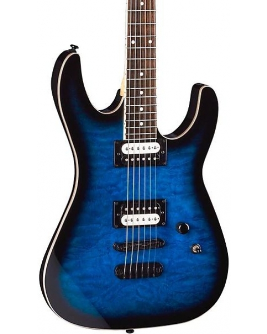 Dean MDX X Quilt Maple Electric Guitar Blue Burst