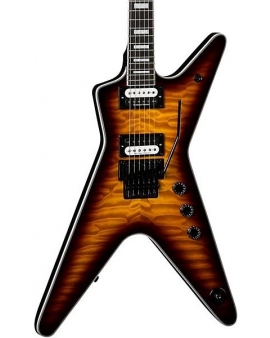 Dean ML Select Floyd Quilt Top Electric Guitar Transparent Brazilia