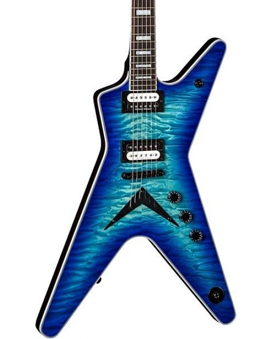 Dean ML Select Quilt Top Electric Guitar Ocean Burst Dean ML Select Quilt Top Electric Guitar Ocean Burst