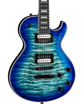 Dean Thoroughbred Select Quilt Top Electric Guitar Ocean Burst
