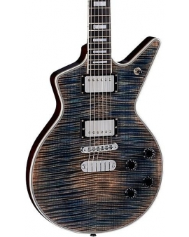 Dean USA Time Capsule Flamed Top Cadillac Electric Guitar Faded Denim