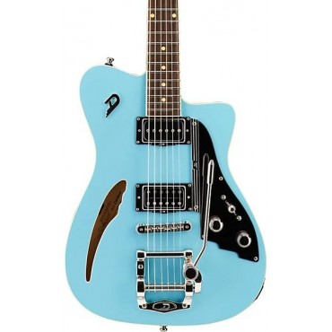 Duesenberg Caribou Semi-Hollow Electric Guitar Narvik Blue