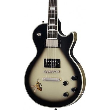 Epiphone Adam Jones Les Paul Custom Art Collection: Mark Ryden's "Queen Bee" Electric Guitar Antique Silverburst