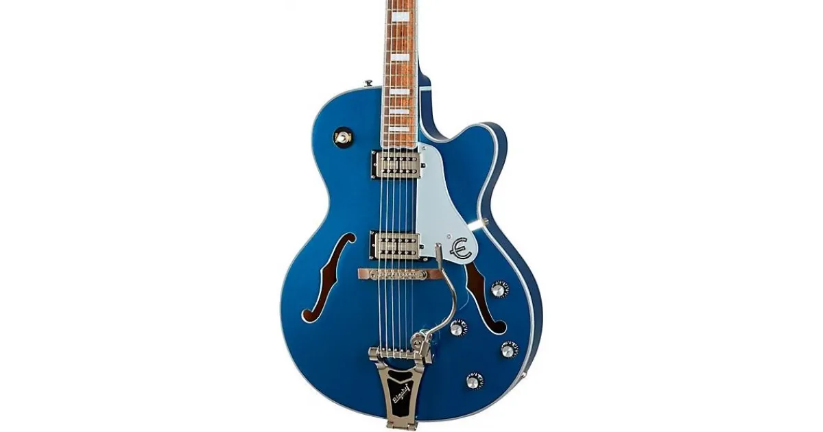 Epiphone Emperor Swingster Hollowbody Guitar Delta Blue