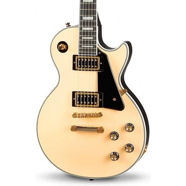 Epiphone Les Paul Custom Blackback Limited-Edition Electric Guitar Antique Ivory