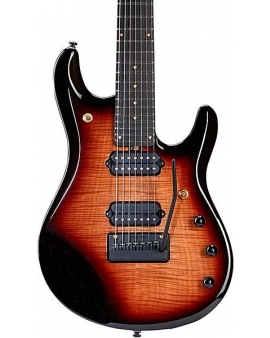Ernie Ball Music Man 20th Anniversary John Petrucci JP7 7-String Electric Guitar Honey Butter Burst