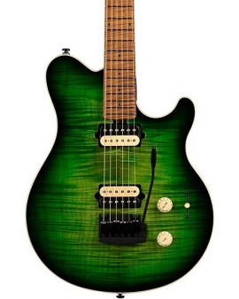 Ernie Ball Music Man Axis Super Sport Flame Top Electric Guitar Macha