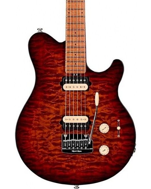 Ernie Ball Music Man Axis Super Sport Guitar Roasted Amber Ernie Ball Music Man Axis Super Sport Guitar Roasted Amber