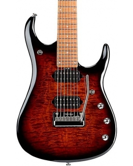 Ernie Ball Music Man JP15 7-String Electric Guitar Tiger Eye Quilt