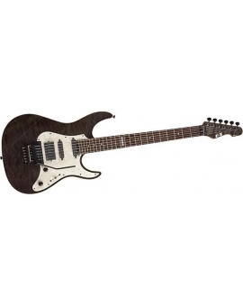 ESP E-II ST-1 Electric Guitar with EMG Pickups See-Thru Black