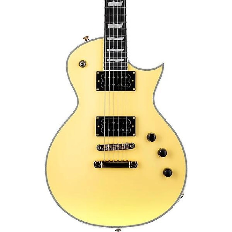 ESP LTD EC-1000T FM electric guitar vintage gold high performance rock metal stage and studio instrument