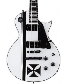 ESP LTD James Hetfield Signature Iron Cross Electric Guitar Snow White