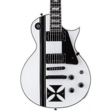 ESP LTD James Hetfield Signature Iron Cross Electric Guitar Snow White