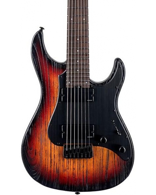 ESP LTD SN1007 Baritone Electric Guitar Fireblast ESP LTD SN1007 Baritone Electric Guitar Fireblast