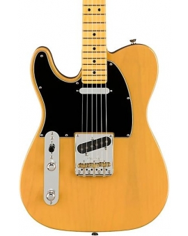 Fender American Professional II Telecaster Maple Fingerboard Left-Handed Electric Guitar Butterscotch Blonde