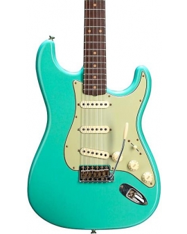 Fender Custom Shop 1959 Stratocaster Journeyman Relic Electric Guitar Super Faded Aged Seafoam Green