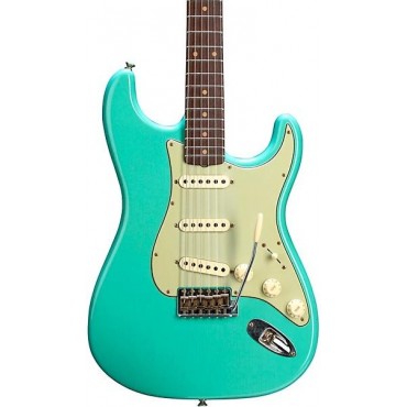 Fender Custom Shop 1959 Stratocaster Journeyman Relic Electric Guitar Super Faded Aged Seafoam Green