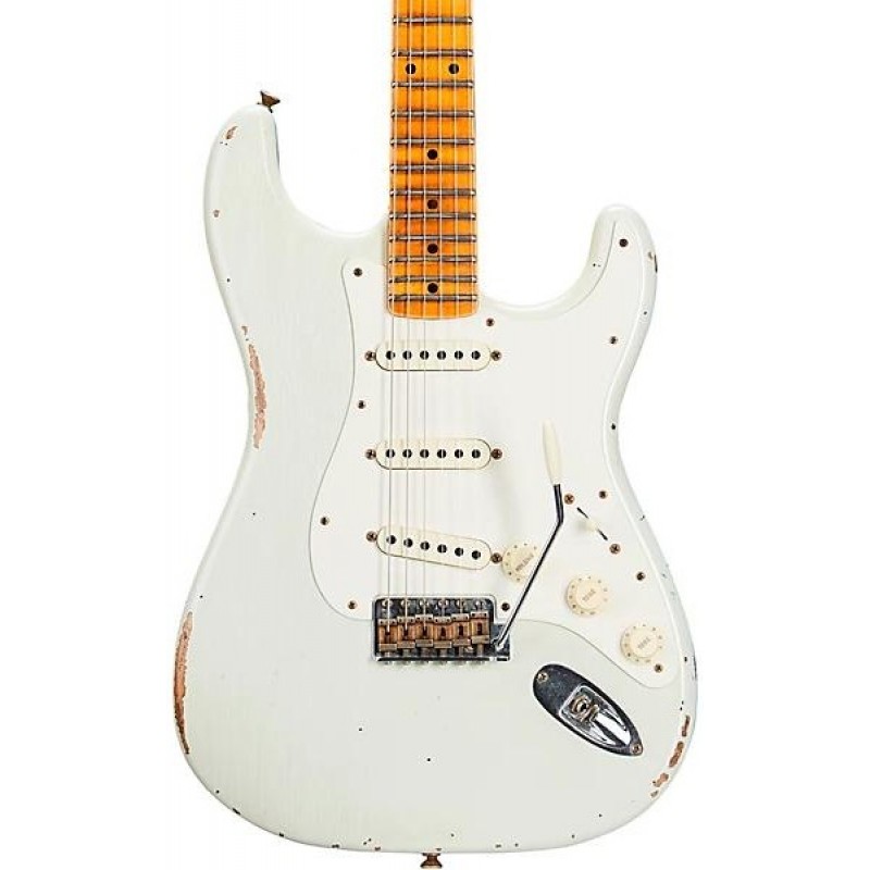 Fender Custom Shop Fat 50s Stratocaster Relic Electric Guitar Aged India Ivory premium tone collectible instrument