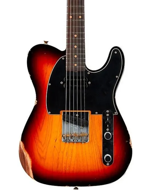 Custom Telecaster Relic Fender Custom Shop HS Telecaster Custom Relic 3-Color Sunburst