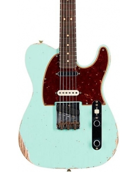 Fender Custom Shop Nashville Telecaster Custom Relic Rosewood Fingerboard Electric Guitar Surf Green
