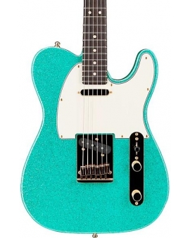 Fender Custom Shop Super Custom Deluxe Telecaster Electric Guitar Sea Foam Sparkle