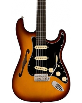 Fender Suona Stratocaster Thinline Electric Guitar Violin Burst