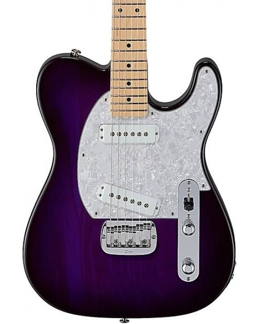 G L Fullerton Deluxe ASAT Special Guitar Purple Burst