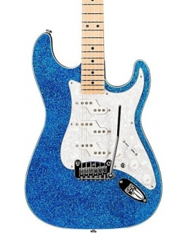 G&amp;L GC Limited-Edition USA Comanche Electric Guitar Blue Flake