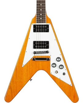 Gibson '70s Flying V Electric Guitar Antique Natural
