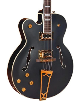 Gretsch Guitars G5191 Tim Armstrong Electromatic Hollowbody Left-Handed Electric Guitar Black