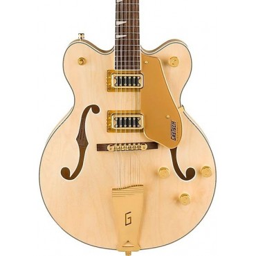 Gretsch Guitars G5476G-12 Limited-Edition Electromatic Classic Hollowbody Double-Cut 12-String Electric Guitar With Gold Hardware Natural
