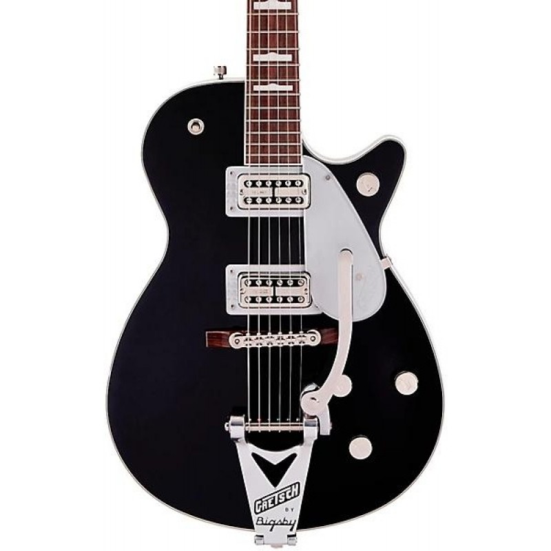 Gretsch G6128T 89VS Vintage Select Duo Jet electric guitar Black with Bigsby vibrato and classic Gretsch design