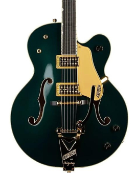 Gretsch Guitars G6196T-59 Vintage Select Edition '59 Country Club Hollowbody Electric Guitar With Bigsby Cadillac Green