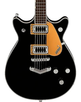 Gretsch Guitars Gretsch Guitars G5222 Electromatic Double Jet BT With V-Stoptail Black