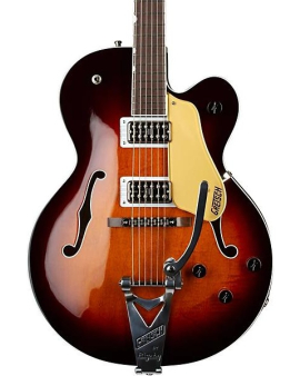 Gretsch Guitars Tennessean Hollow Body with String-Thru Bigsby and Nickel Hardware Electric Guitar Havana Burst