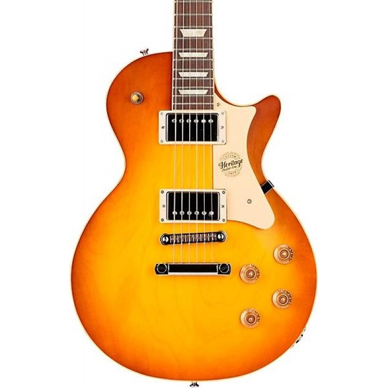 Heritage H-150 Core Collection plain top electric guitar Dirty Lemon Burst offering vintage tone and professional playability