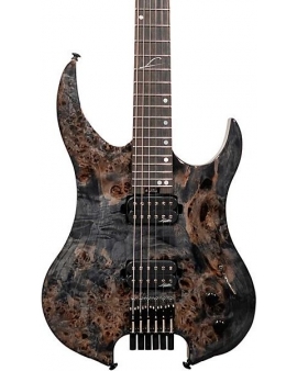 Legator Ghost 6 string Super Shred Series Electric Guitar Black Burl