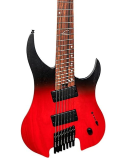 Legator Ghost 7-String Multi-Scale Performance Series Electric Guitar Crimson