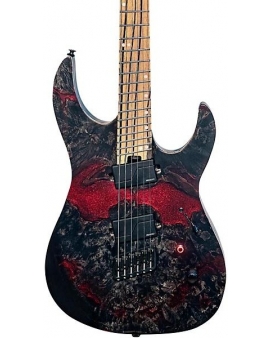 Legator Ninja 6-String Multi-Scale X Series Electric Guitar Black Widow